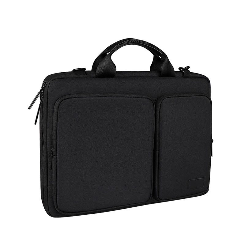 13.3 Inch Thickened Polyester Laptop Bag - Black