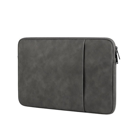 13.3 Inch Double Layer Waterproof Laptop Liner Bag - Dark Gray