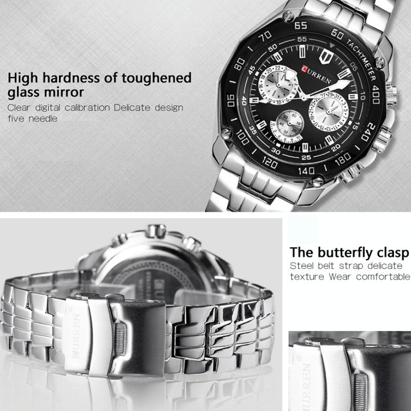 Waterproof Quartz Watch For Men - Casual Business Style