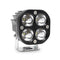 Car 3 Inch 4Leds Continuous Spotlight 20W / 2000Lm / 6000K / Dc9 - 80V - Yellow