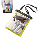 Waterproof Single Shoulder Bag For Mobile Phone Small Objects Multipurpose Design - Yellow