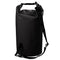 Waterproof Single Shoulder Bag Dry Sack 5L Capacity - Black