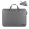 15 Inch Waterproof Pu Laptop Inner Bag - Grey