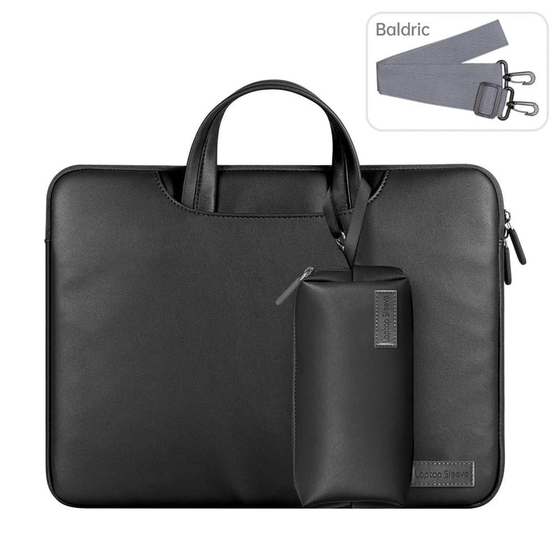 15 Inch Waterproof Laptop Bag With Power Pack And Inner Pouch - Grey