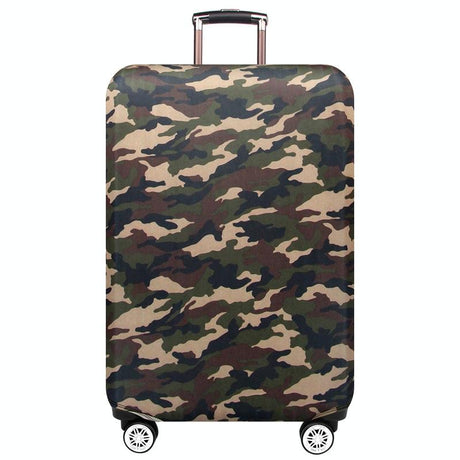 Protective Dustproof Cover For Travel Trolley Suitcase - Medium Size - Camouflage 2