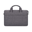 Portable 13.3 Laptop / Tablet Bag With Dual Pockets And Soft Handle - Black