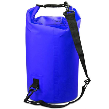 Waterproof Single Shoulder Bag Dry Sack 10L Capacity - Black