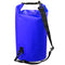 Waterproof Single Shoulder Bag Dry Sack 10L Capacity - Black