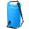 Waterproof Single Shoulder Bag Dry Sack 10L Capacity - Black