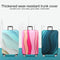 Protective Elastic Luggage Covers - 25-28 Inch - Resistant To Abrasion And Dust - Blue Ripple