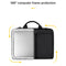 15.6 Inch Thickened Polyester Laptop Bag - Black