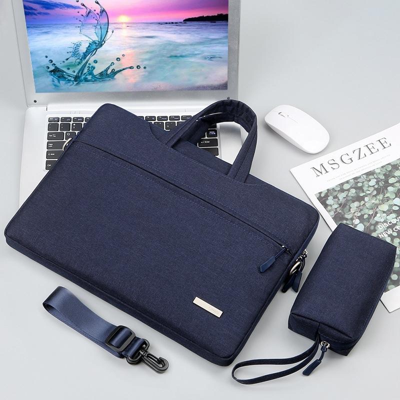 14 Inch Inner Bag With Shoulder Strap For Handbag Or Laptop - Power Bag - Blue