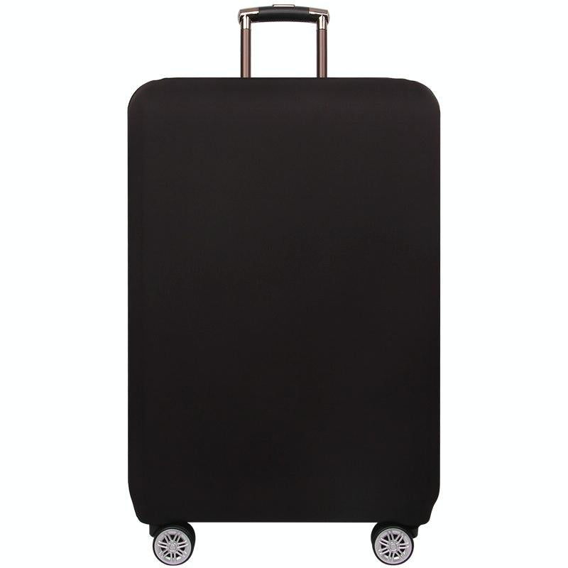 Xl Thickened Stretch Luggage Cover - Dust-Proof & Wear-Resistant - Black