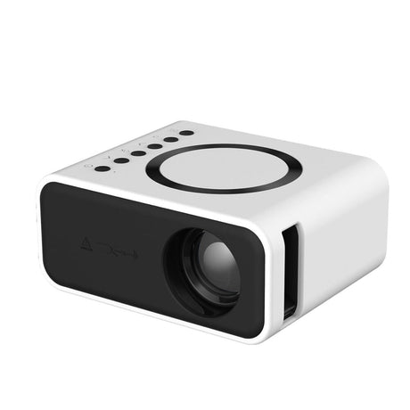 Wireless & Wired Mini Lcd Projector - 24 Ansi Lumens - 320X240 - Same Screen - White