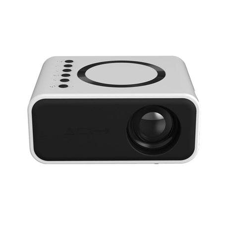 Wireless & Wired Mini Lcd Projector - 24 Ansi Lumens - 320X240 - Same Screen - White