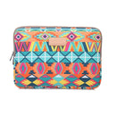 14 Inch Lingge Laptop Liner Bag With Stylish Pattern - Blue Pattern Diamond Lattice