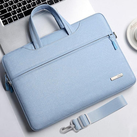 14 Inch Inner Bag With Shoulder Strap For Handbag Or Laptop - Blue