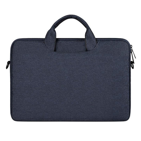 Hidden Portable One-Shoulder Handbag For 14.1 Laptops - Waterproof Oxford Cloth - Black