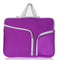 10-Inch Multi-Pocket Laptop Liner Bag For Diving Material - Purple