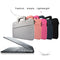 Portable Laptop Tablet Bag - 15.6 Inch Double Side Pockets Soft Handle Oxford Cloth - Deep Space Gray - Black