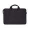 Waterproof Oxford Cloth One-Shoulder Handbag For 15.6 Laptops - Hidden Portable Strap - Black