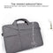 13.3 Inch Laptop Handbag With Hidden Strap And Suitcase Belt - Waterproof And Tear-Resistant - Black