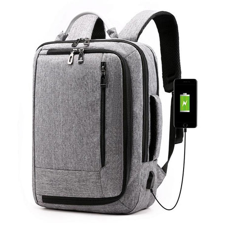 Multifunctional Oxford Laptop Backpack - Cxs-620 - Black