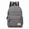 Versatile Canvas Laptop Backpack For 13-15 Inch - 36X25X10Cm - Black