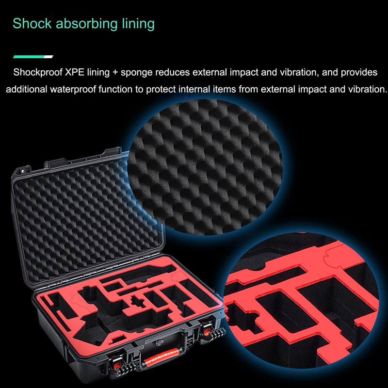 Waterproof Shockproof Portable Storage Box For Dji Rs4 / Rs4 Pro