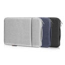 15-16.7 Inch Laptop Sleeve Briefcase With Zipper And Handle - Gray Blue