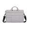 13.3 Inch Portable Laptop Shoulder Bag - Oxford Cloth & Nylon - Hemp Gray