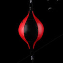 Adult Hanging Speed Ball For Boxing Fitness - Free Punching Bag - Pear Shape Black