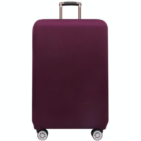 Stretch Luggage Dust-Proof Cover - Durable & Protective - Size S - Violet