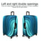 18-21 Inch Travel Suitcase Dust Covers - Elastic & Abrasion-Resistant - Gradient Ripple