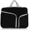 11 Inch Multi-Pocket Laptop Liner Bag For Diving Material - Black