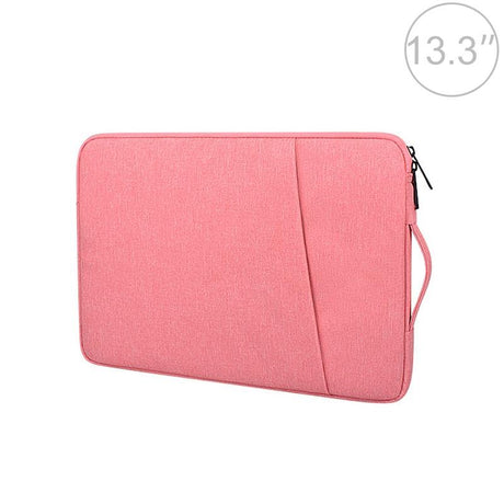 13.3 Inch Laptop Felt Sleeve Protective Case Carrying Bag - Pink