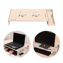 Wood Monitor Stand With Keyboard Storage - Tbd049404601C