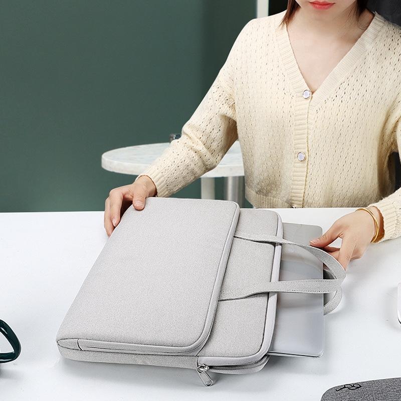 13.3 Inch Waterproof Laptop Bag - Durable And Stylish - Elegant Gray