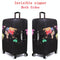 Protective Elastic Suitcase Cover - Fits 19-21 Inch Luggage - Dustproof & Scratch-Proof - English Map