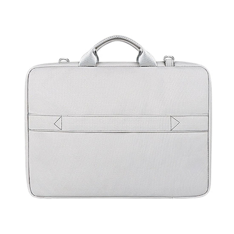 13.3 Inch Thickened Polyester Laptop Bag - Silver Gray