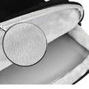 13.3 Inch Thickened Polyester Laptop Bag - Silver Gray