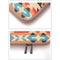 12 Inch Lingge Laptop Liner Bag - Pattern Design - Orange Pattern Geometry