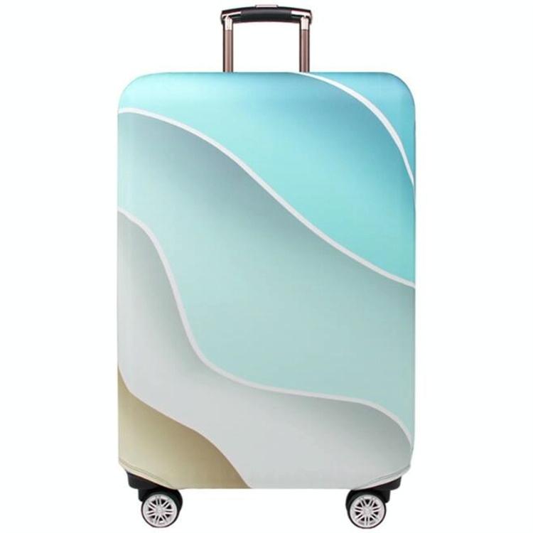 22-24 Inch Travel Suitcase Dust Covers - Elastic & Abrasion-Resistant - Gradient Ripple