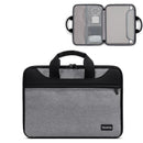 Waterproof Oxford Cloth Laptop Bag - 13 / 13.3 Inches Full Open Portable - Black + Power Bag