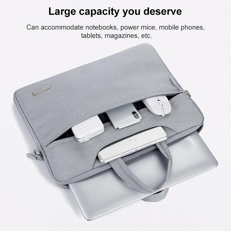 13.3 Inch Inner Bag For Handbag Or Laptop - Grey