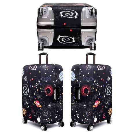 Thickened Luggage Cover - Elastic Wear-Resistant Anti-Dust Protection - Size L - Happy Planet