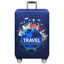 Thickened Luggage Cover - Elastic Wear-Resistant Anti-Dust Protection - Size L - Happy Planet