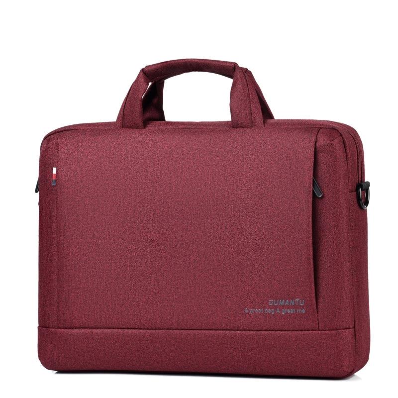 15 Inch Oxford Cloth Laptop Backpack For Event - 020 - Wine Red