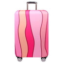 29-32 Inch Travel Suitcase Dust Covers - Elastic & Abrasion-Resistant - Gradient Ripple