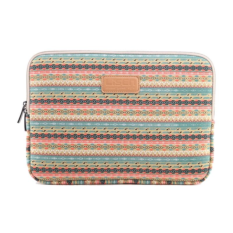 15 Inch Lingge Laptop Liner Bag - Pattern Design - Orange Pattern Geometry